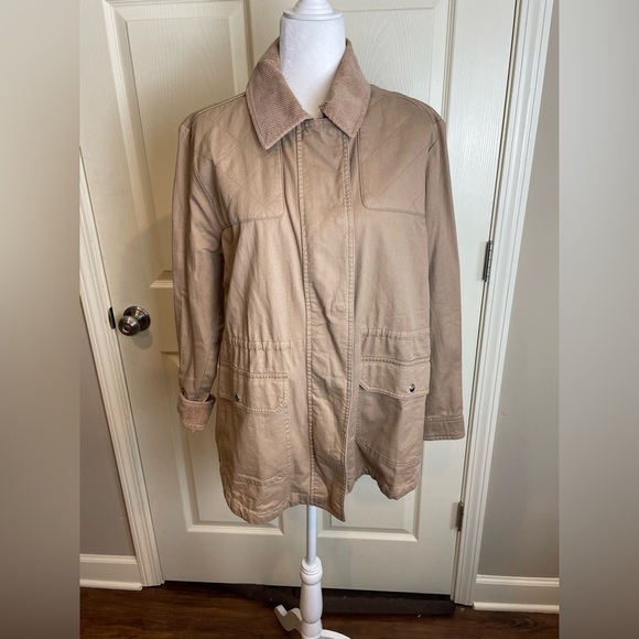 LOFT Jackets & Blazers - New Loft Cotton Field Barn Chore Coat Women's Tan Large